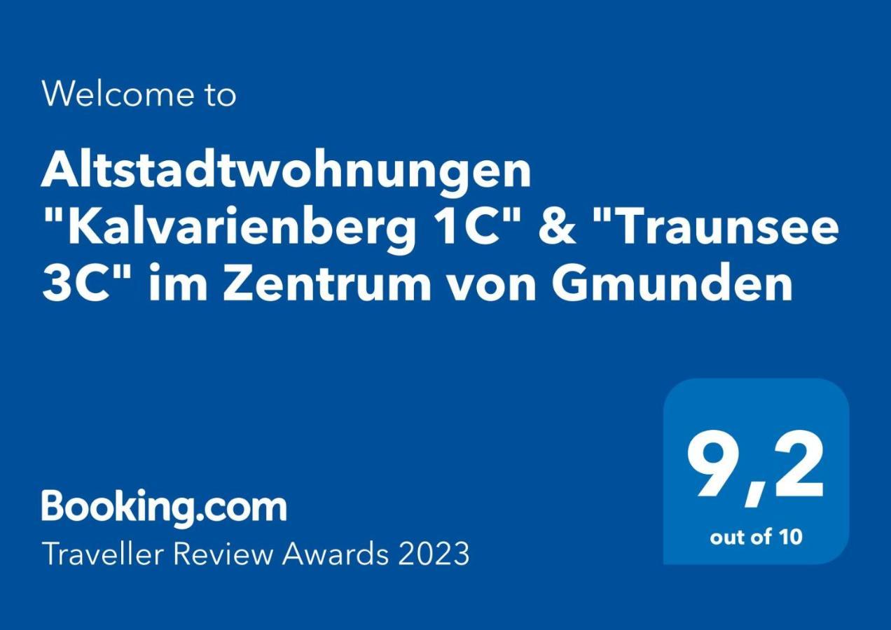 Altstadtwohnungen "Kalvarienberg 1C" & "Traunsee 3C" Im Zentrum Von Gmunden Exterior photo